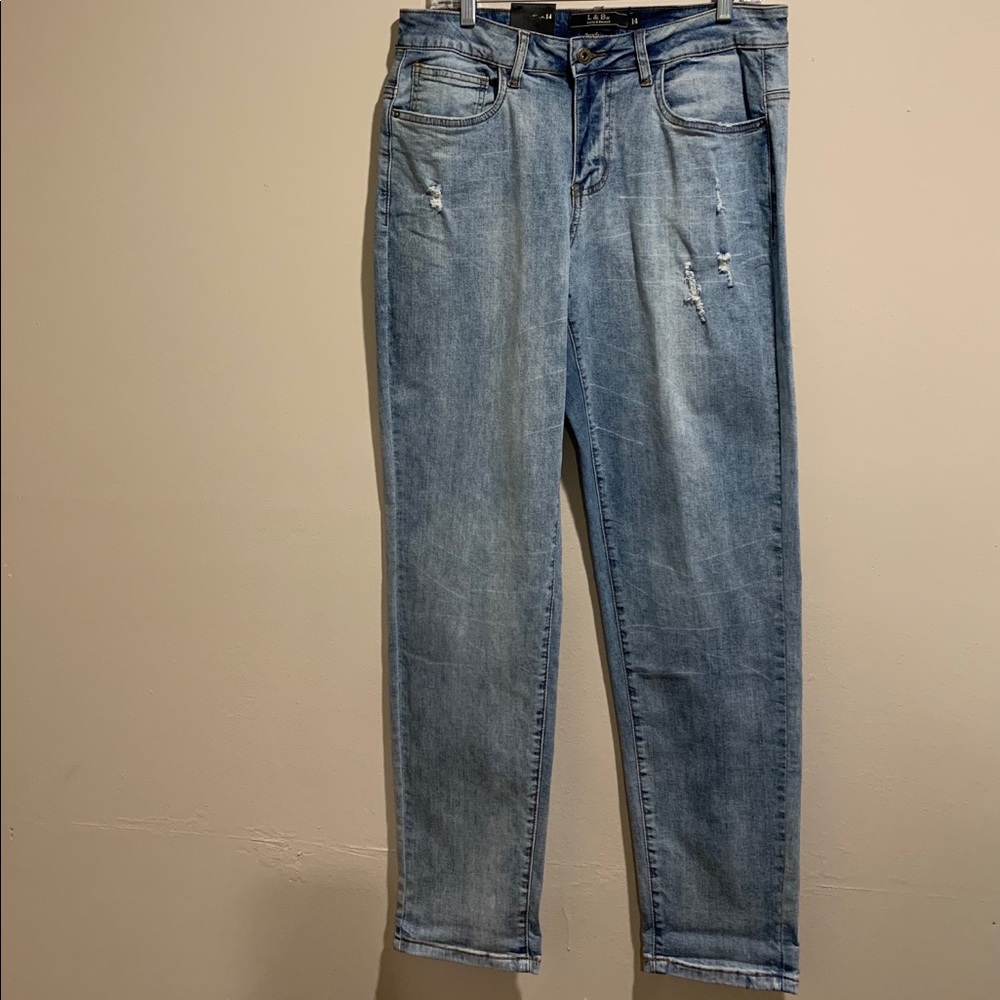 Boutique item: L&B (Plus Size) Boyfriend Jeans